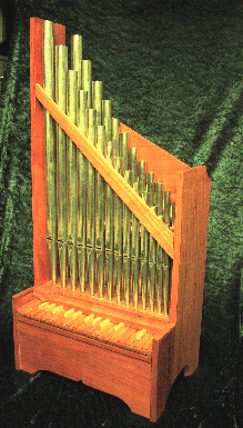 Portativ nach Hans Memling - Winfried Görge 1995<leer>